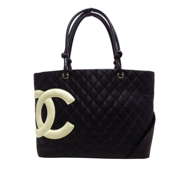 CHANEL Large Lambskin Cambon Ligne Tote Tote Bag