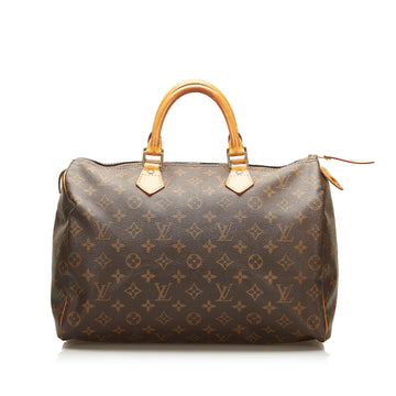 Louis Vuitton Monogram Speedy 35 Boston Bag