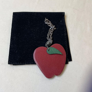 Hermes Red Apple Bag Charm Sku# 43634