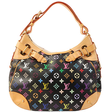 Louis Vuitton 2008 Made Monogram Greta Black/Multi