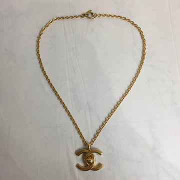 Chanel Gold Trunlock Necklace Sku# 61026