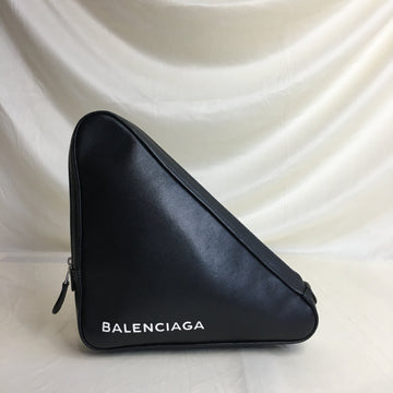Balenciaga Triangle Pouch Leather Medium Sku# 60316