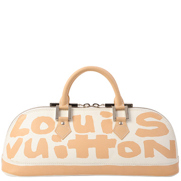 LOUIS VUITTON 2001 Made Graffiti Alma Horizontal White/Beige