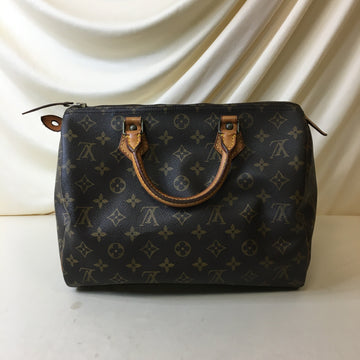 Louis Vuitton Monogram Speedy 30 Sku# 67014