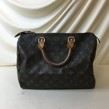 Louis Vuitton Monogram Speedy 30 Sku# 67001