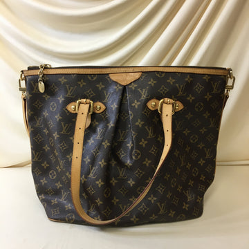 Pre-Owned Louis Vuitton Monogram Canvas Palermo GM With Strap Shoulder Bag Sku# 65690