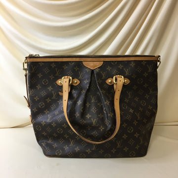 Pre-Owned Louis Vuitton Monogram Canvas Monogram Palermo GM With Strap Shoulder Bag Sku# 65692