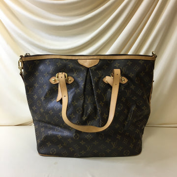 Pre-Owned Louis Vuitton Monogram Canvas Palermo GM With Strap Shoulder Bag Sku# 65702