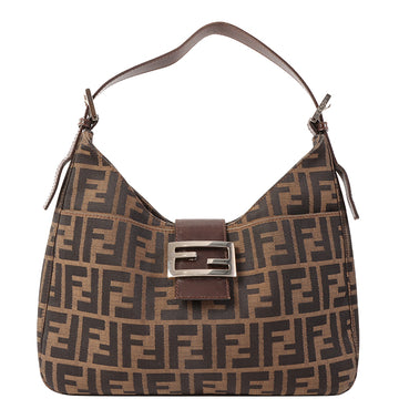 FENDI Ff Pattern Shoulder Bag Brown