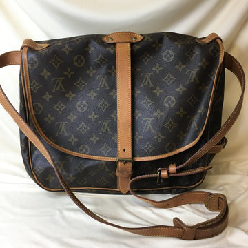 Louis Vuitton Monogram Saumur 35 Sku# 61008