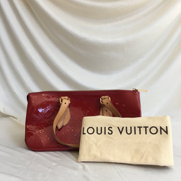 Louis Vuitton Red Vernis Rosewood Avenue Tote Sku# 61349