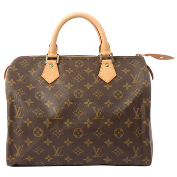 Louis Vuitton 2005 Made Canvas Monogram Speedy 30 Brown