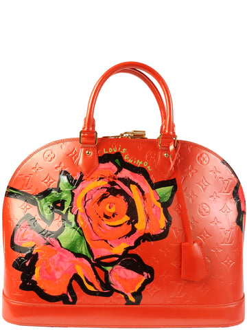 LOUIS VUITTON 2009 Made Vernis Alma Rose Pop