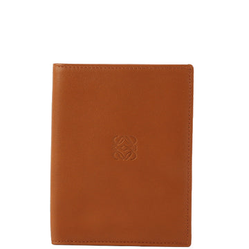 LOEWE Anagram Logo Embossed Wallet Camel