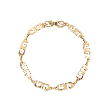 Givenchy Mini Logo Plate Bracelet