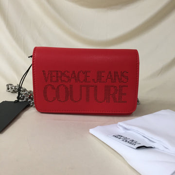 Versace Jeans Couture Red Flap Crossbody