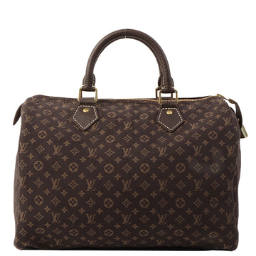 Louis Vuitton 2006 Made Monogram Mini Lin Speedy 30 Brown