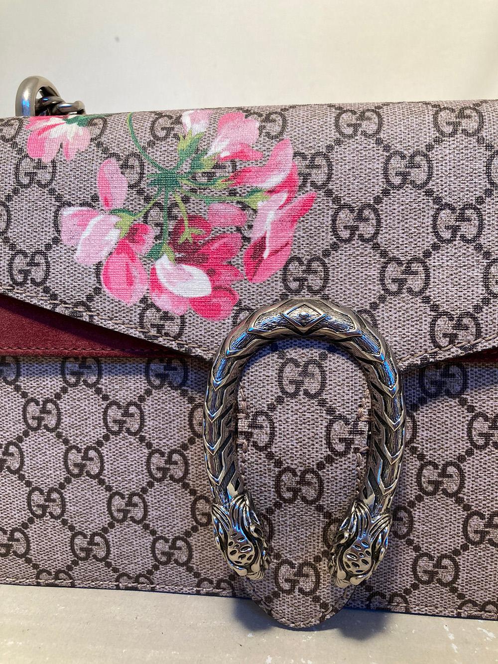 GUCCI Dionysus small GG Blooms shoulder bag