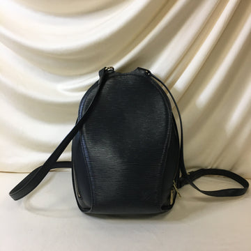 Louis Vuitton Black Epi Mabillon Backpack Sku# 67628