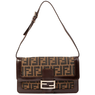 Fendi Ff Pattern Shoulder Bag Brown