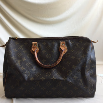 Louis Vuitton Monogram Speedy 35 Sku# 55652