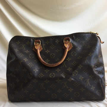 Louis Vuitton Monogram Speedy 35 Sku# 54942