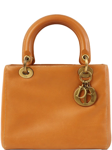 DIOR Ladu  Top Handle Bag Camel