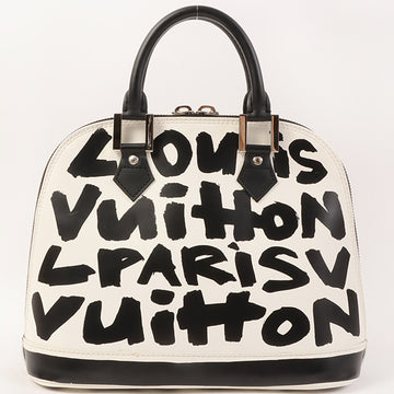 Louis Vuitton 2001 Made Graffiti Alma Blon White/Black