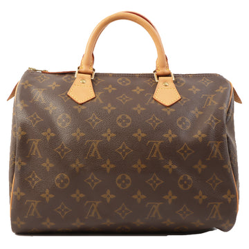 Louis Vuitton 2003 Made Canvas Monogram Speedy 30 Brown