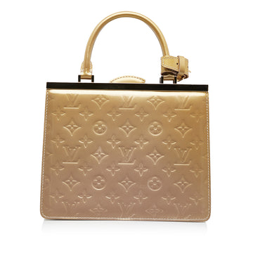 LOUIS VUITTON Monogram Vernis Deesse PM Handbag