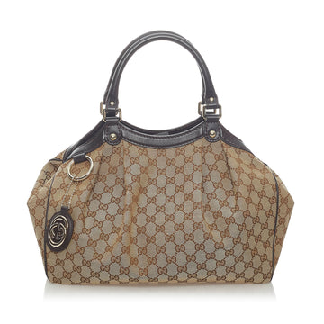 Gucci GG Canvas Sukey Shoulder Bag