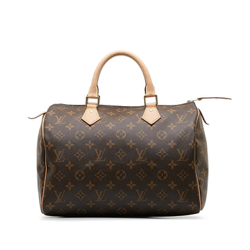 LOUIS VUITTON Monogram Speedy 30 Boston Bag