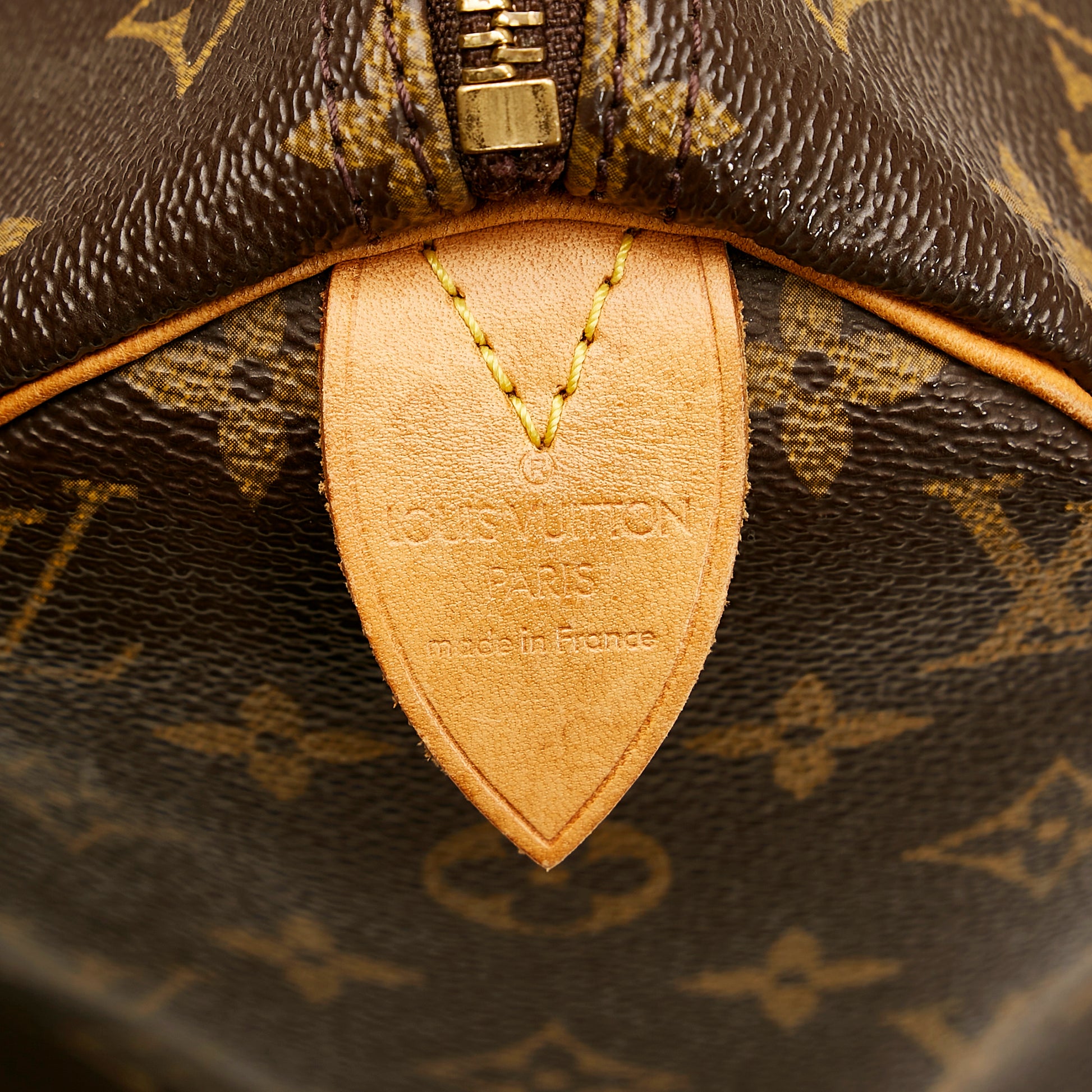 Louis Vuitton Monogram Speedy 30 Boston Bag MM Leather ref.542806