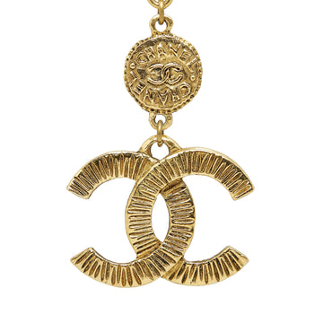 CHANEL CC Pendant Necklace Costume Necklace