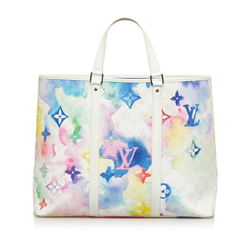 LOUIS VUITTON Monogram Watercolor New Tote GM Satchel