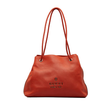 GUCCI Leather Gifford Tote Bag