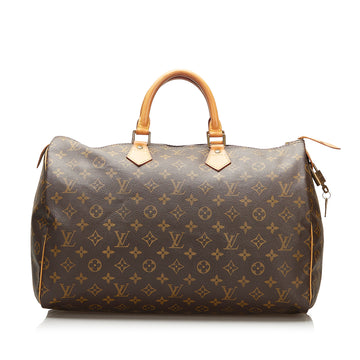 Louis Vuitton Monogram Speedy 40 Boston Bag