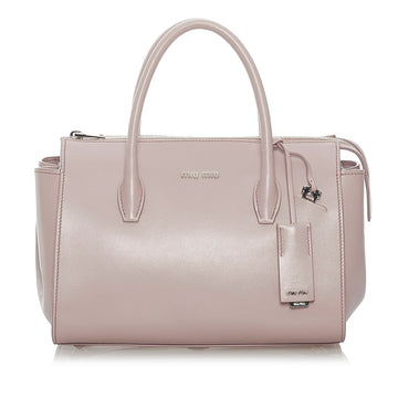 Miu Miu Leather Satchel