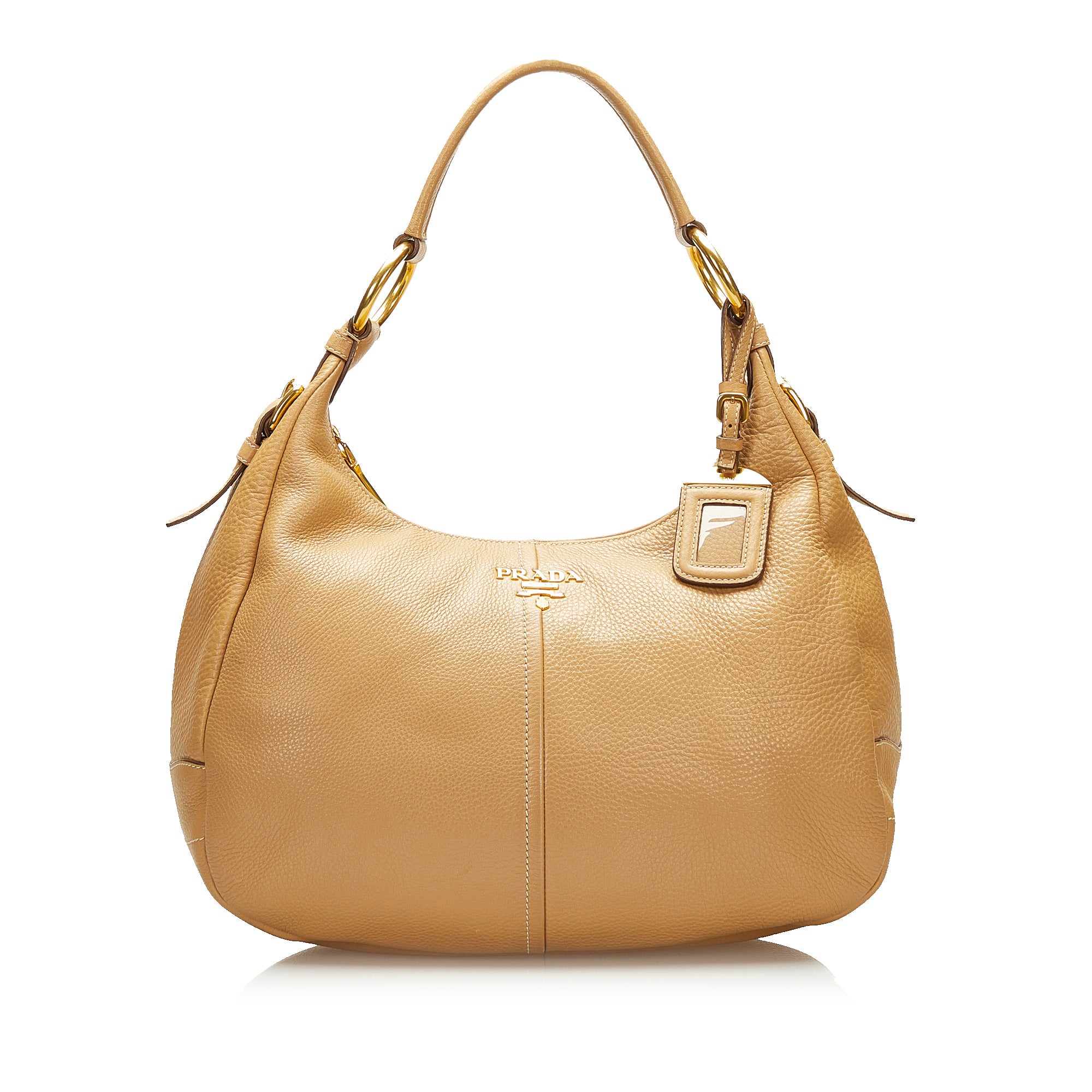 Prada Vitello Daino Hobo Shoulder Bag