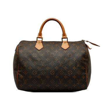 LOUIS VUITTON Monogram Speedy 30 Boston Bag