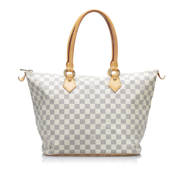 Louis Vuitton Damier Azur Saleya MM Tote Bag