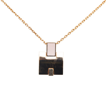 HERMES Cage dH Cube Necklace Costume Necklace