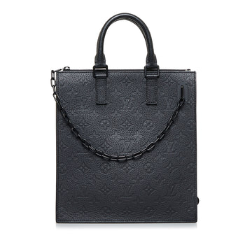 LOUIS VUITTON Monogram Taurillon Sac Plat Satchel