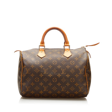 Louis Vuitton Monogram Speedy 30 Boston Bag