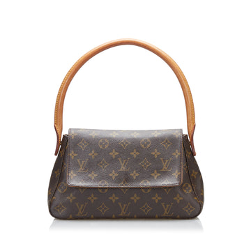 Louis Vuitton Monogram Looping Mini Baguette