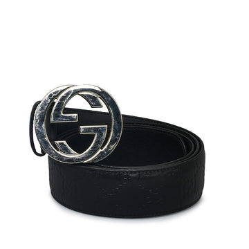 GUCCIssima Interlocking G Belt