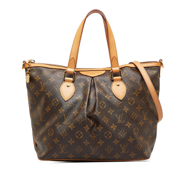 LOUIS VUITTON Monogram Palermo PM Satchel