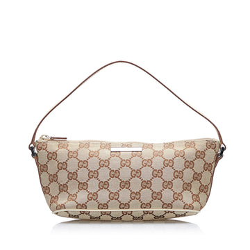 Gucci GG Canvas Boat Baguette