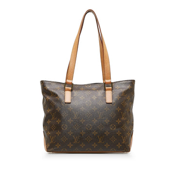 LOUIS VUITTON Monogram Cabas Piano Tote Bag