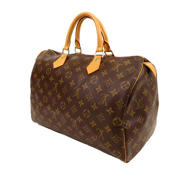 Louis Vuitton Monogram Speedy 35 Boston Bag